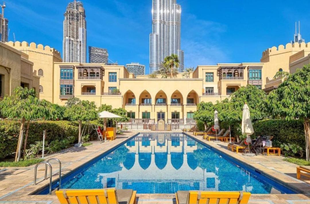 Burj Khalifa Partial View Peak Living Luxury 2Br Souk Al-Bahar Beside Dubai Mall-Golden Homes Ngoại thất bức ảnh